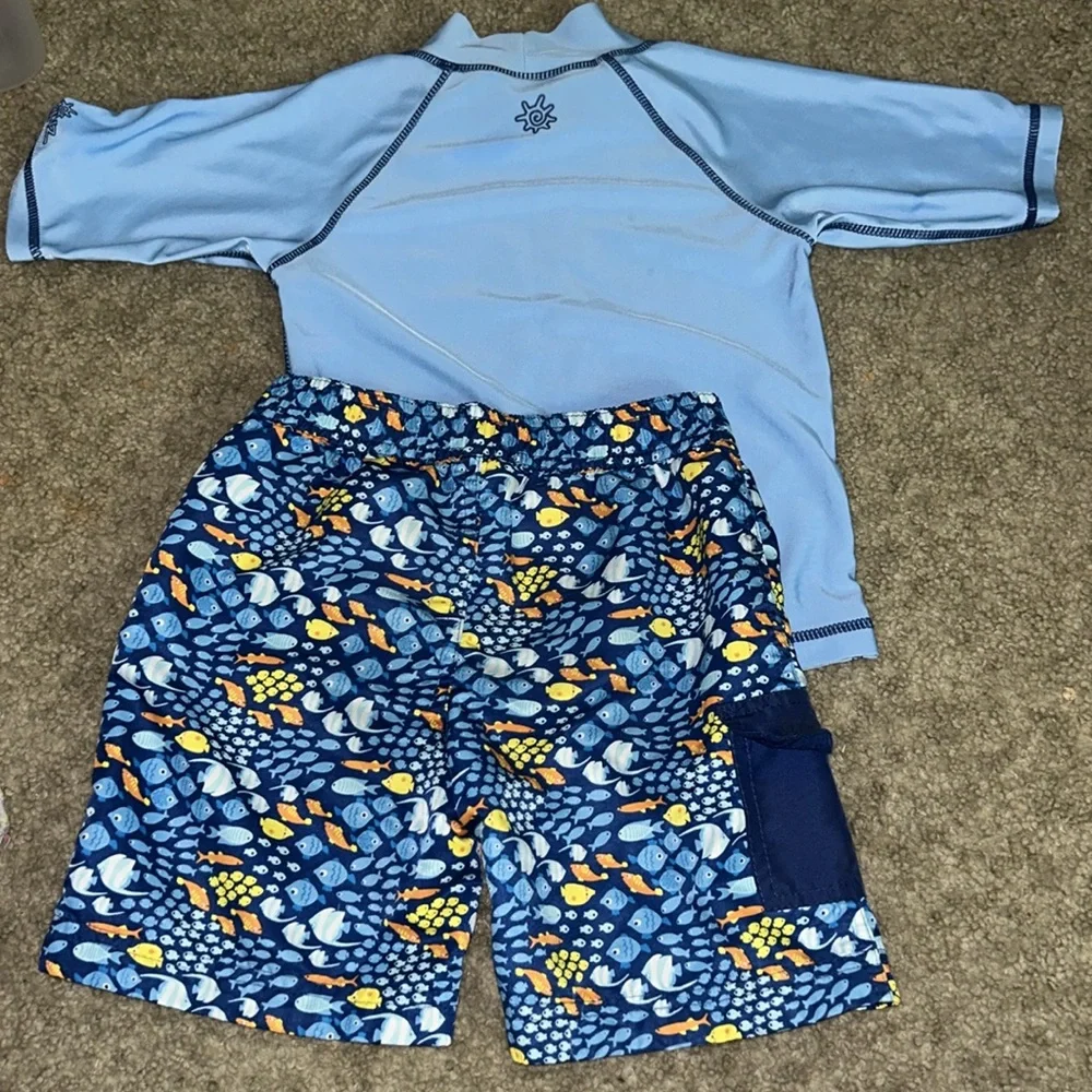 Gently used Kids water outfit size 4T UVSKINZ - Picture 2 of 3